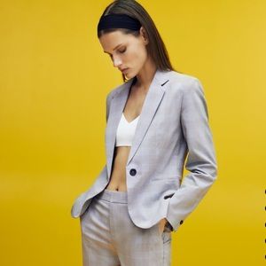 🦙📦 ZARA TAILORED PLAID BLAZER